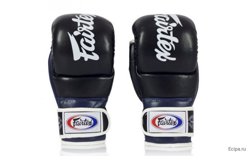 Перчатки Fairtex FGV18 black blue M
