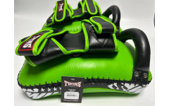 Тайские пэды Twins Special KPL12 green/black - M