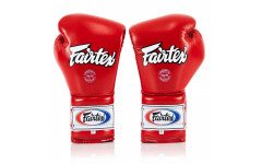 Перчатки боксерские на шнурке Fairtex BGL7 red 10 oz