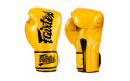Боксерские перчатки Fairtex BGV18 Yellow 14 oz
